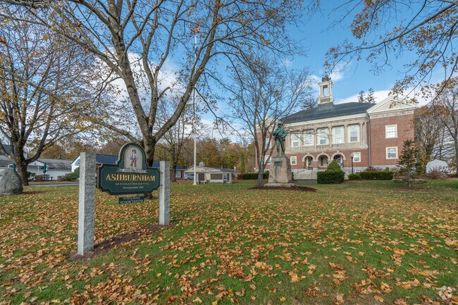 The Ashburnham Town Hall features multiple memorials dedicated to local veterans.