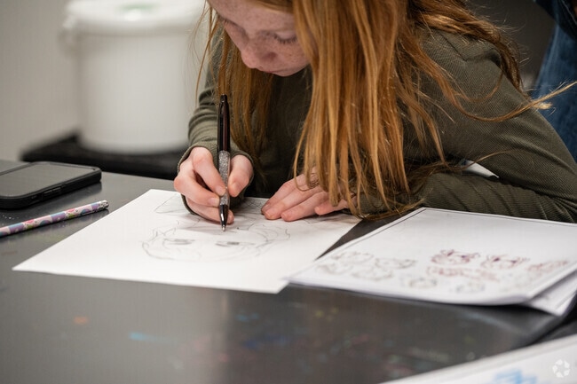 Young residents of Allandale might visit the ArtHaus to learn art skills and life lessons.