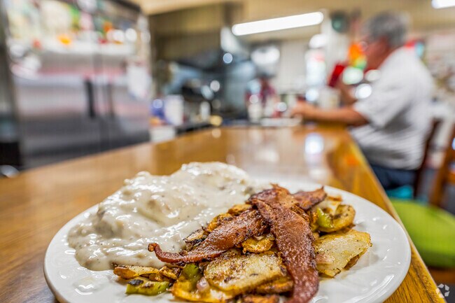 For a great County Breakfast, you got to try Tye Dye Cafe in Reservoir.