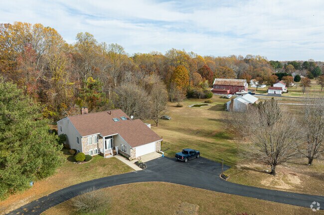 Spread out rural subdivisions in Port Republic offer a community feel, but not too close.