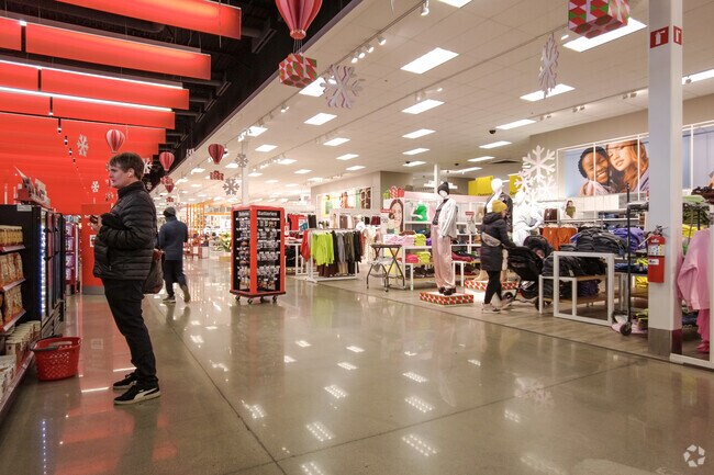 Target is the main local department store and grocery all in one near Lake Cornelia.
