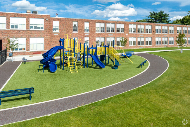 Your kids will never want to leave the playground at John Street Elementary School.