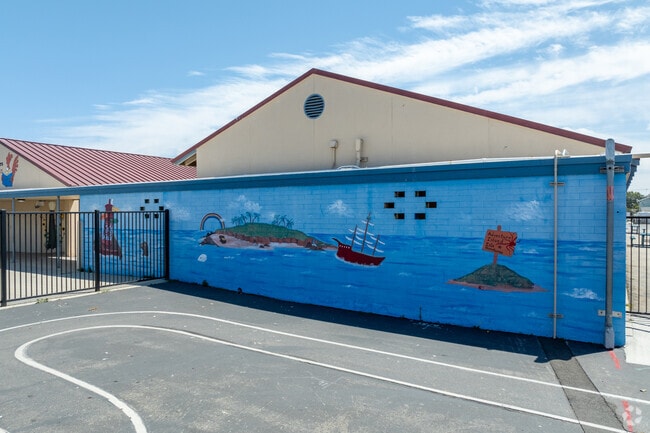 At Ansgar Larsen Elementary, 18% of  students scored at or above the proficient level for math.