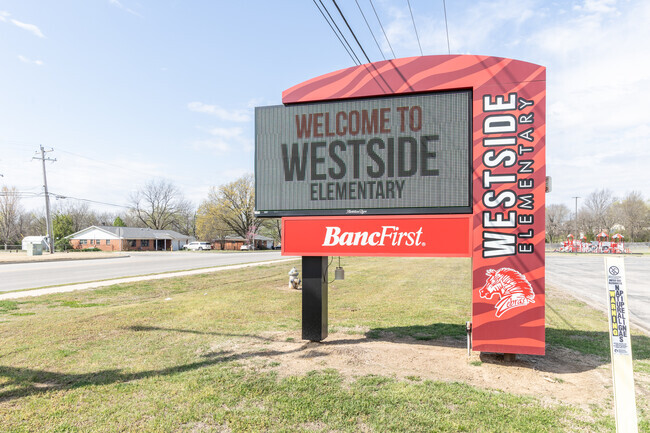 The Claremore Zebras are the mascot for Westside Elementary School.