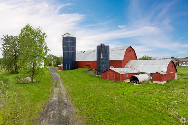 Barns are a common sight in Alburgh Town, reflecting the area’s deep agricultural roots and rural charm.