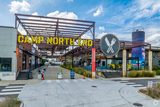 Camp North End is just across the street for lucky Lockwood residents.