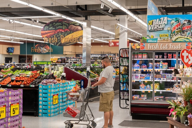 Fred Meyer is one of several grocery stores in Northeast Hazel Dell.