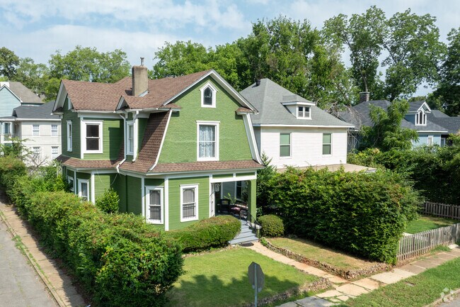 Admire the unique architecture found in Five Points South.