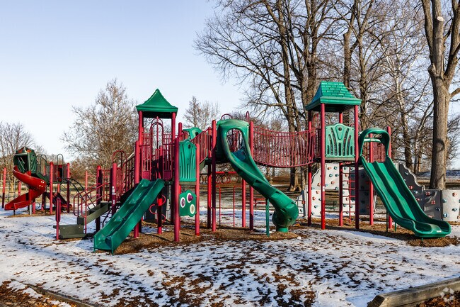 Shoaff Park in Fort Wayne has a playground for kids to enjoy.