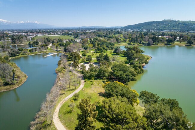 Miles of trails and beautiful landscape are available at at Whittier Narrows.