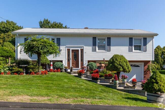 In the Pottersville neighborhood, this raised ranch home stands out as an icon of style.