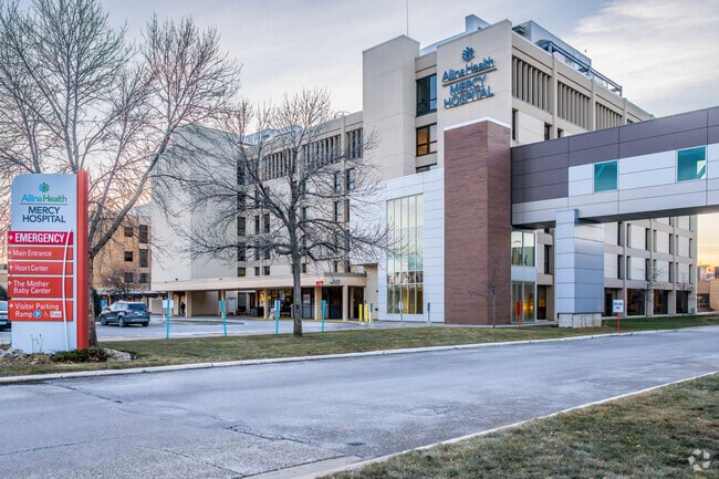 Mercy Hospital serves residents of Andover.
