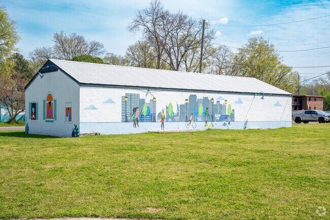 Admire the murals and feel inspired in Titusville.