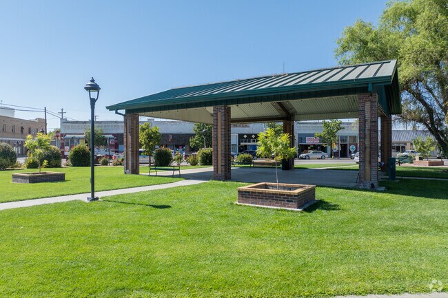 LaVanche Hursh Park has a picnic shelter that’s perfect for family gatherings and celebrations.