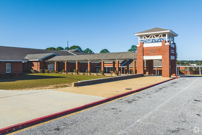 Denton Magnet School of Technology-entrance area