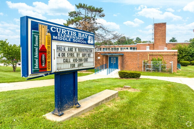 Curtis Bay Elementary in Curtis Bay has 573 students.