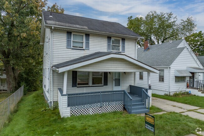 Colonial style homes stand out in Rolling Acres.