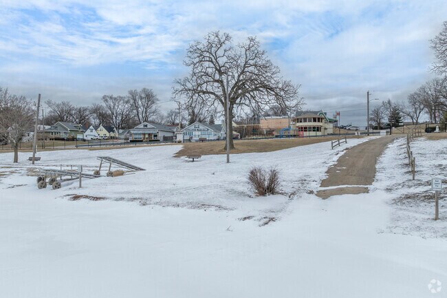Wonder Lake Main Beach near Wonderview is great for relaxing in the summer.