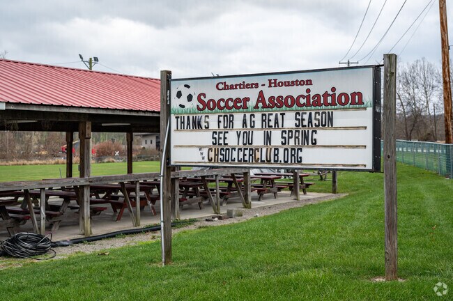 Kids wanting to play soccer in Meadow Lands can join the Chartiers-Houston Soccer Association.