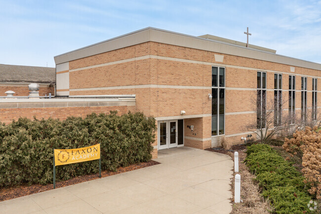 Faxon Academy entrance.