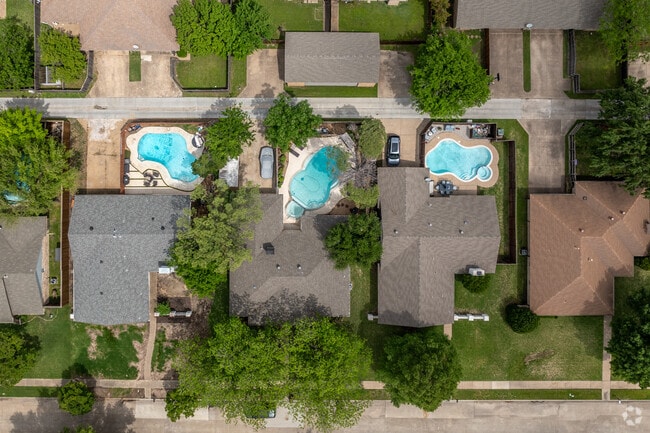 Many Duck Creek homes include pools to help beat the summer heat.