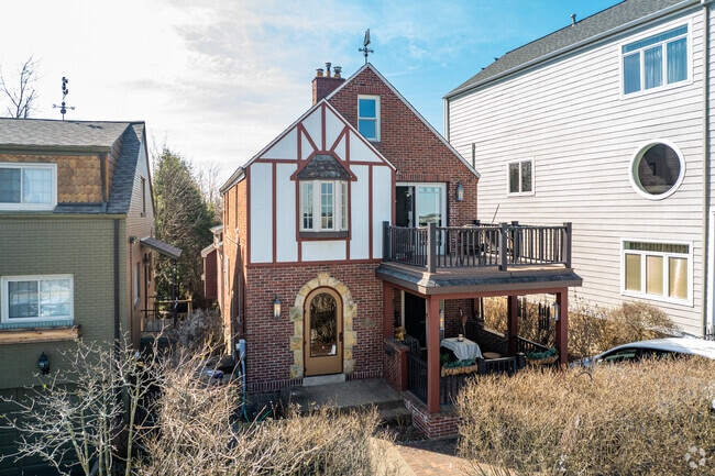 You can find Tudor style homes in Mount Washington.