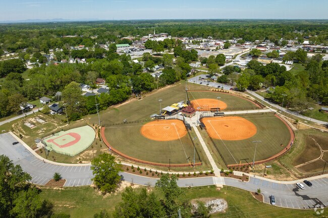 Emmanuel Sports Complex Fields are large and well-kept.