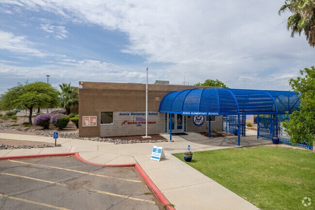 Acacia Elementary serves Pre-K- 5th grades in Vail, Arizona.