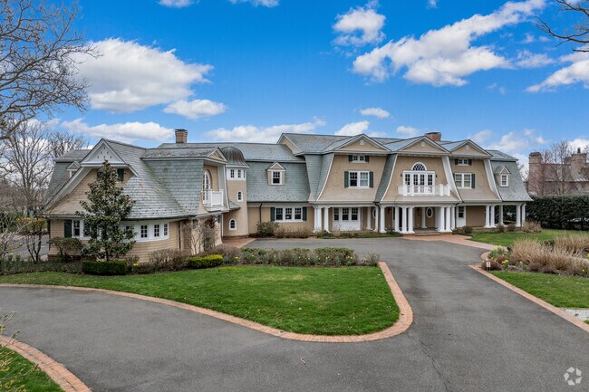 Rumson is home to luxurious mansions along the waterfront.