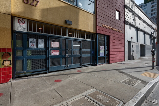 Tenderloin Community Elementary School in The Tenderloin, San Francisco, CA.