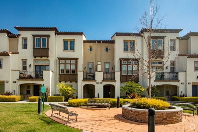 Modern condos are located in Whisman, California.