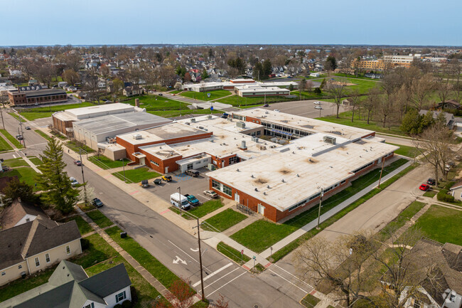 Greensburg Community Junior High School teaches grades 6-8.