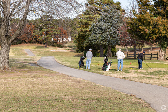 Enjoy a round of golf at the public Chesapeake Hills Golf Course in  Lusby.