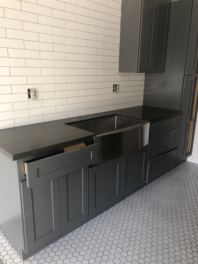 Newly renovated kitchen