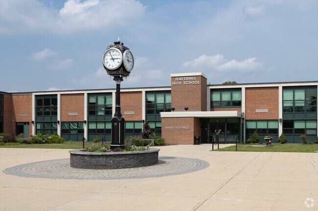 Haverhill High School serves the city of Haverhill.