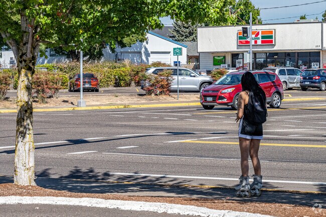 Some Albany locals get around town on roller skates.