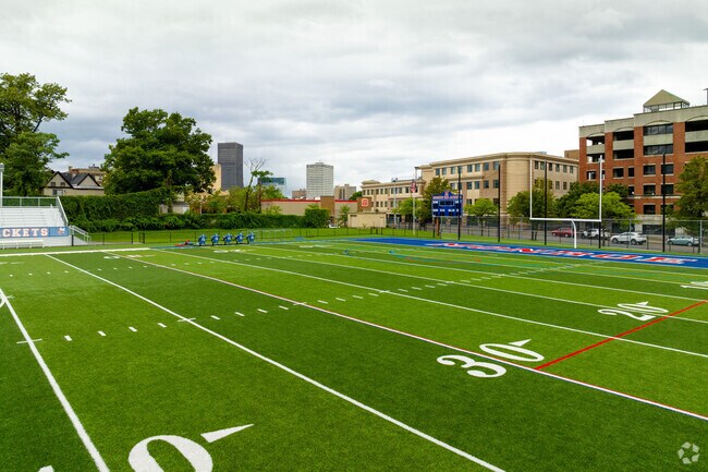 Athletic Field at Monroe Lower School.