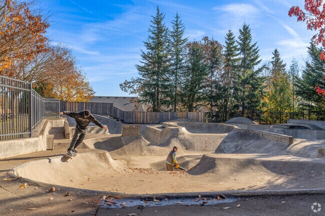 Tanner Creek Skatepark is a popular hangout spot for all ages in Parker Crest.