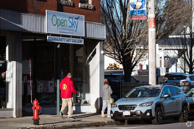 A lot can be found downtown in short travel through south Main St.