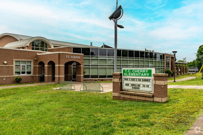 There are 435 Students enrolled at TC Cherry in Preschool-5th Grade.