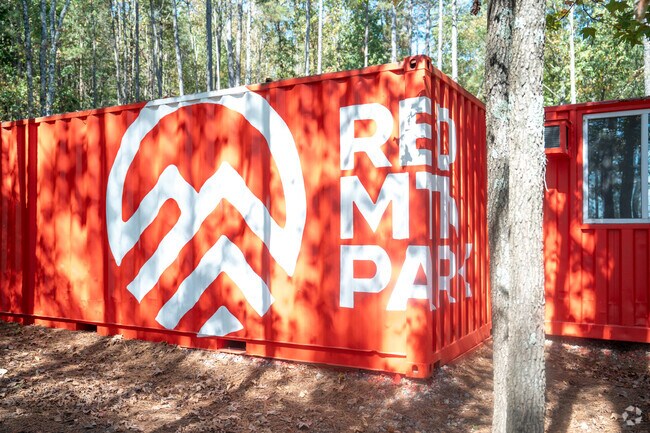 Red Mountain Park near Tarpley City offers multiple trail entrances.