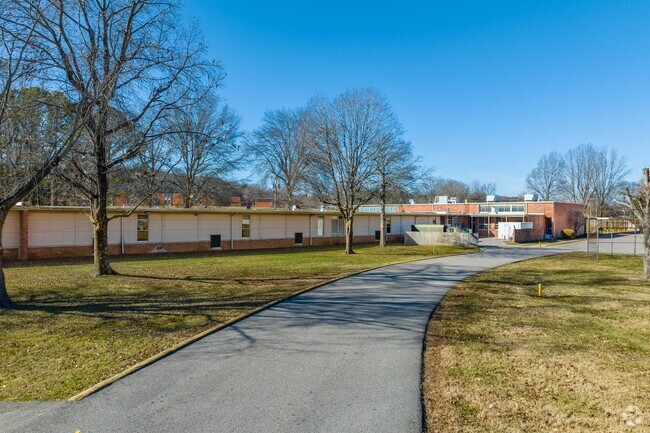 J.R. Baker Elementary is a one story school in Columbia.