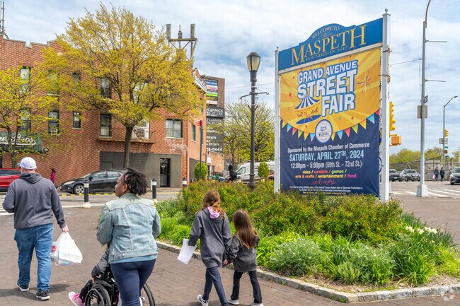 Enjoy the Grand Ave Street Fair with your family in Maspeth.