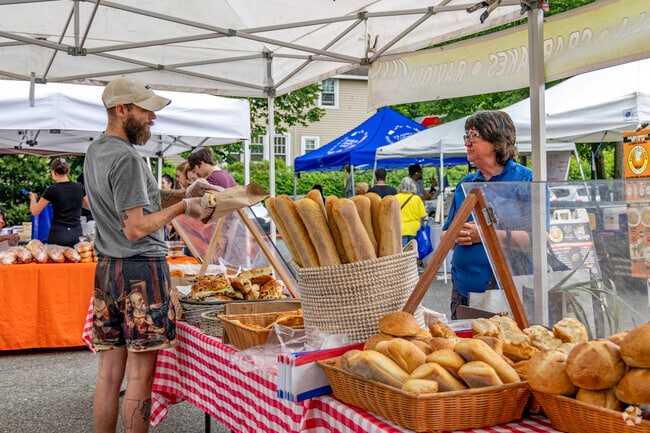Experience th appeal of the Teaneck Farmers Market, where locals rave about freshly baked goods.