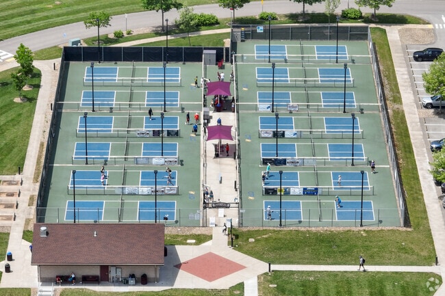 Graham Park hosts matches for Cranberry Township Pickleball Association.