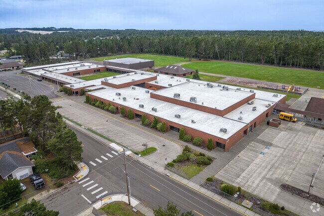 Siuslaw Elementary School serves the students of Florence, Oregon.