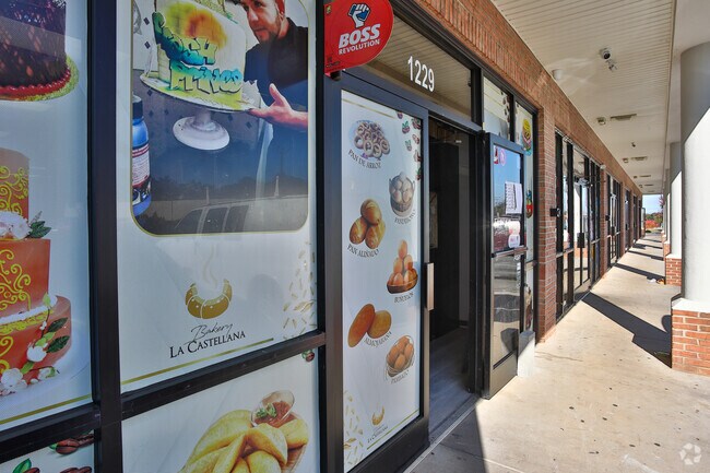 Delicious pastries can be found in one of the smaller shops near South View.