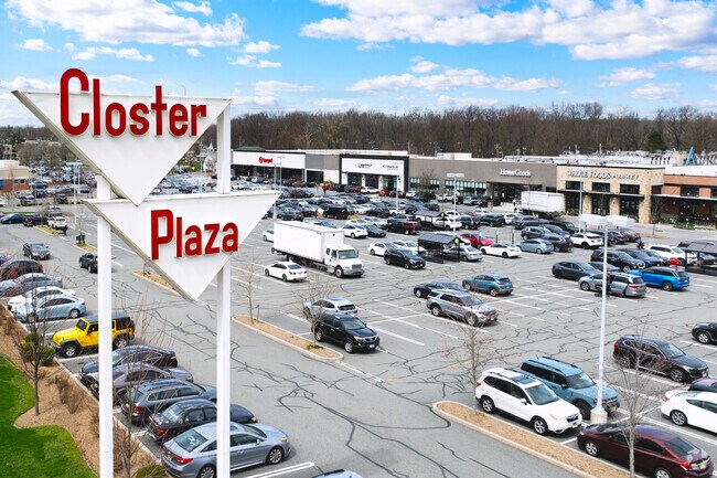 Closter Plaza is home to several retailers large and small.
