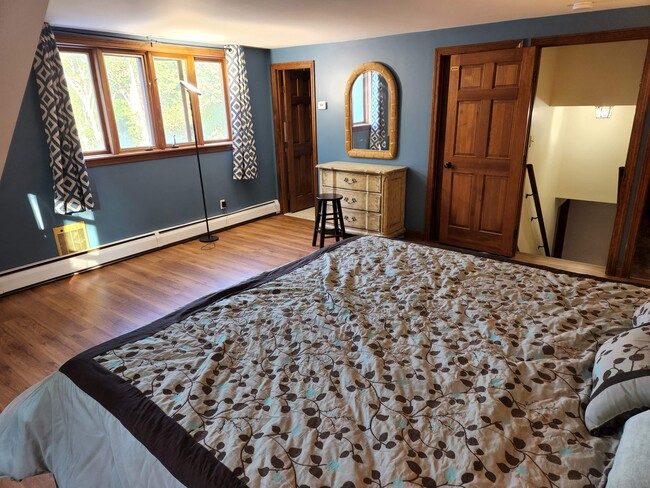 Bedroom 2 - Master - with partial water views