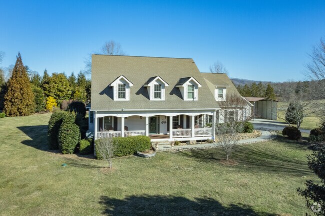 Cape Cod style homes can be found sitting on large tracts of land in Fletcher.